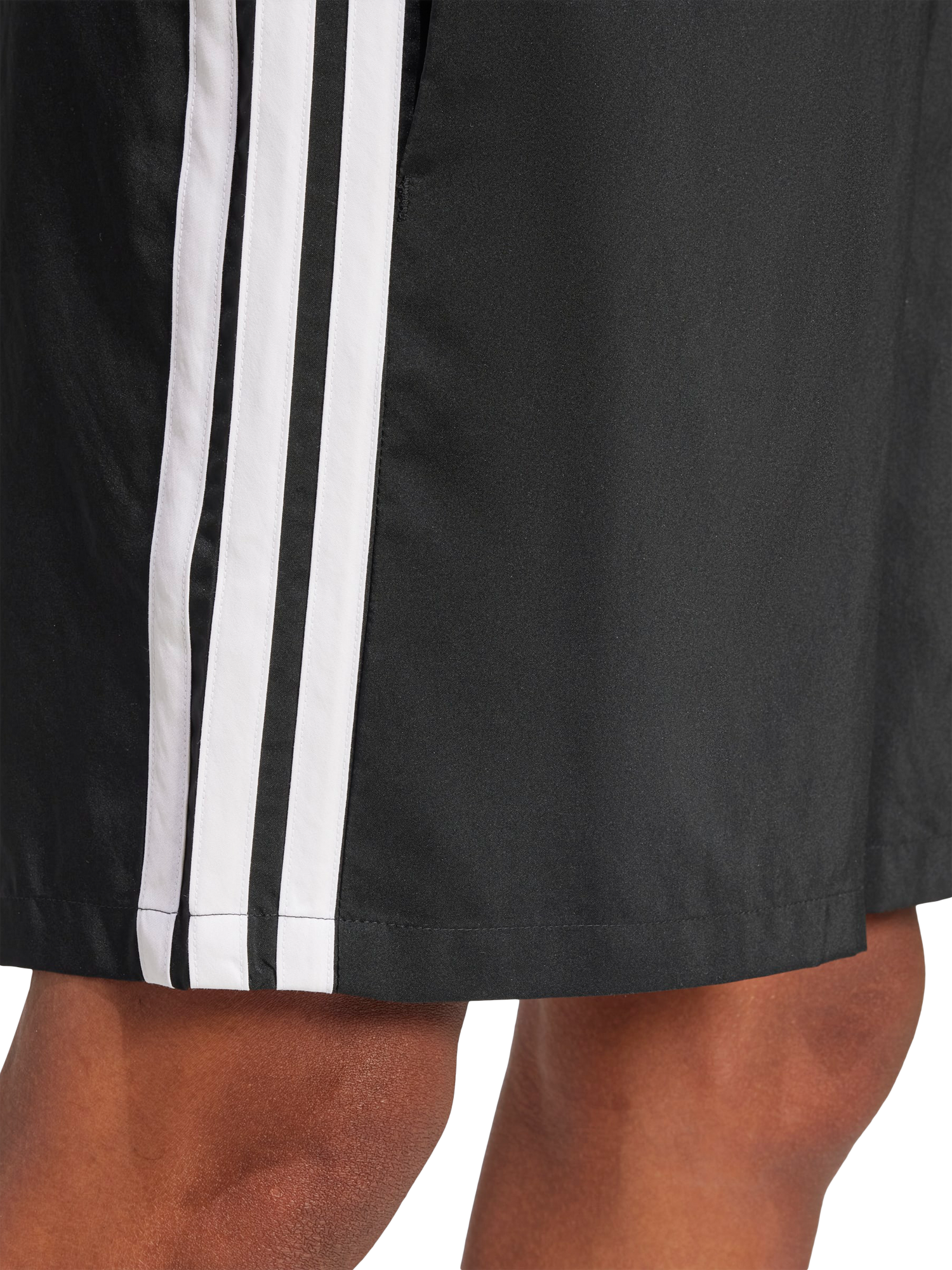 Product image 4 of 6, which shows adidas Everyday Shorts, Black/White, S