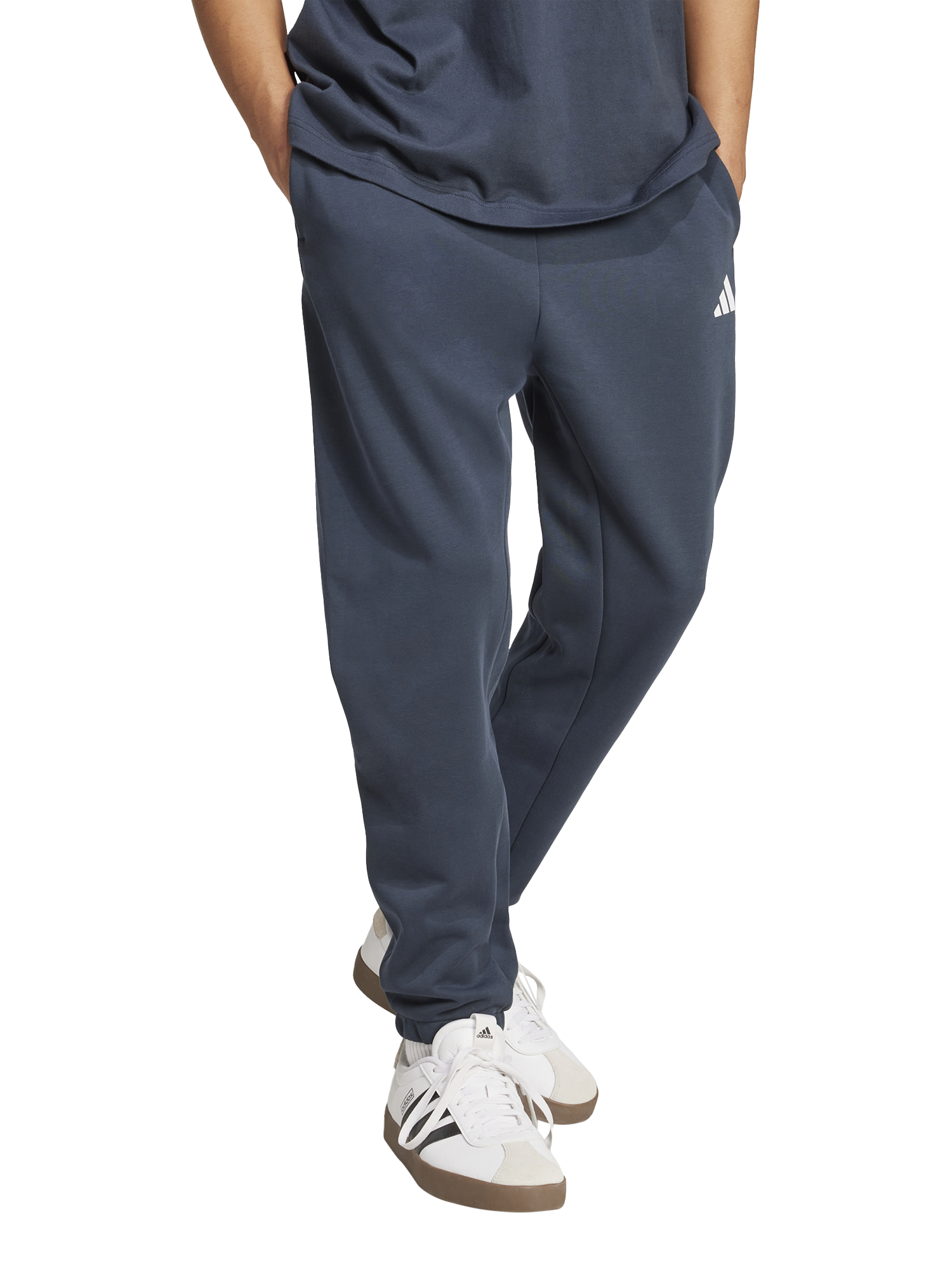 Product image 1 of 6, which shows adidas Logo Tapered Joggers, Aurink, S