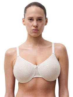 Chantelle C Magnifique Seamless Underwired Minimiser Bra, Ivory