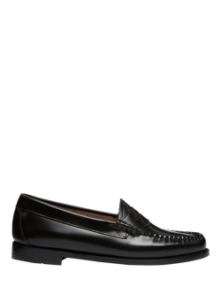 G.H.BASS Weejun Penny Leather Loafers, Black, Black