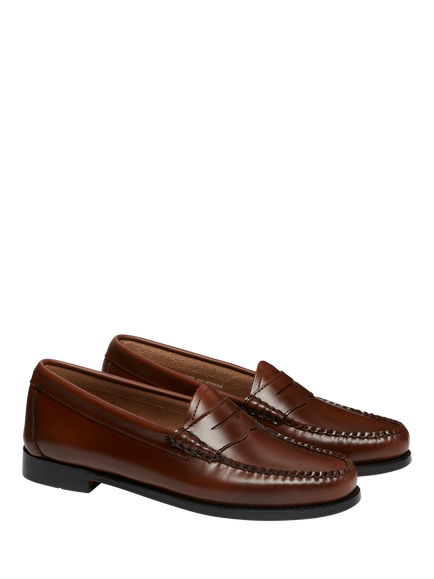 G.H.BASS Weejun Penny Leather Loafers, Cognac - view 2, Cognac