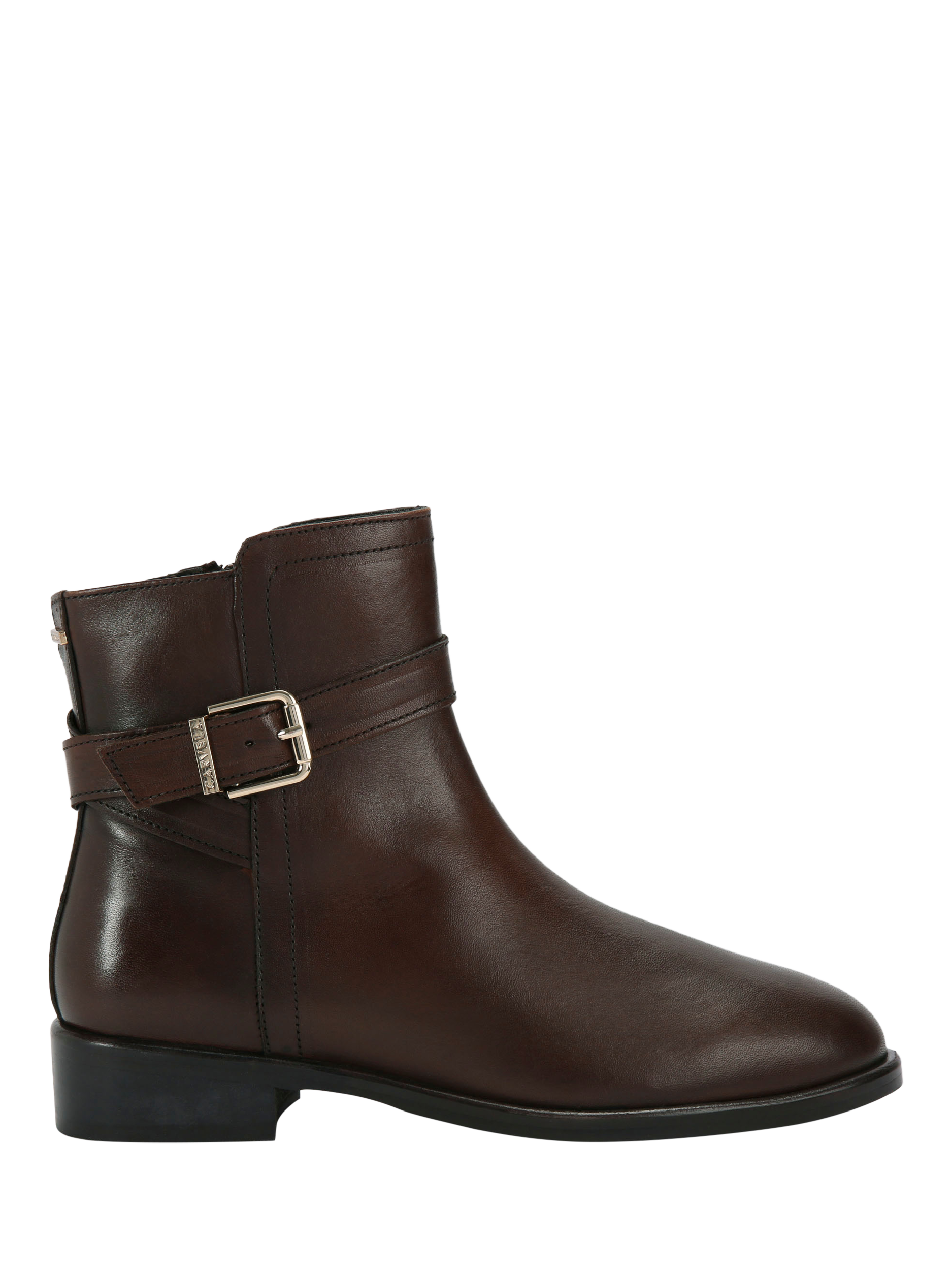 Product image 1 of 4, which shows Carvela Pienza Ankle Boots, Brown, 3