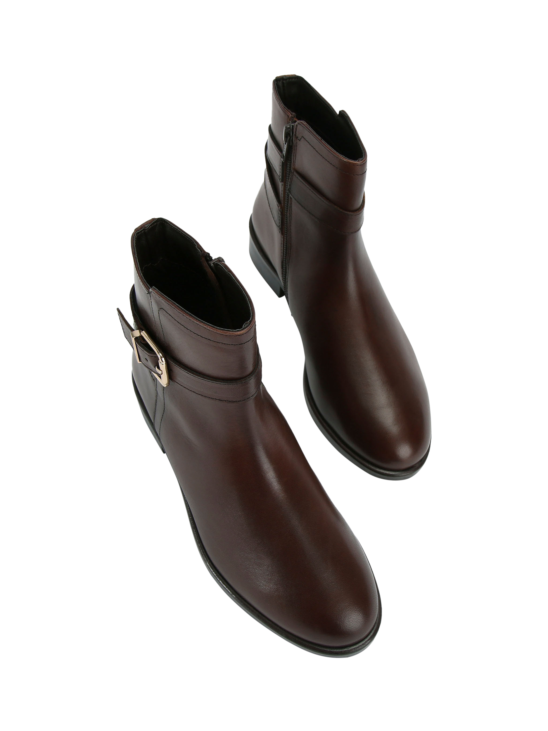 Product image 3 of 4, which shows Carvela Pienza Ankle Boots, Brown, 3