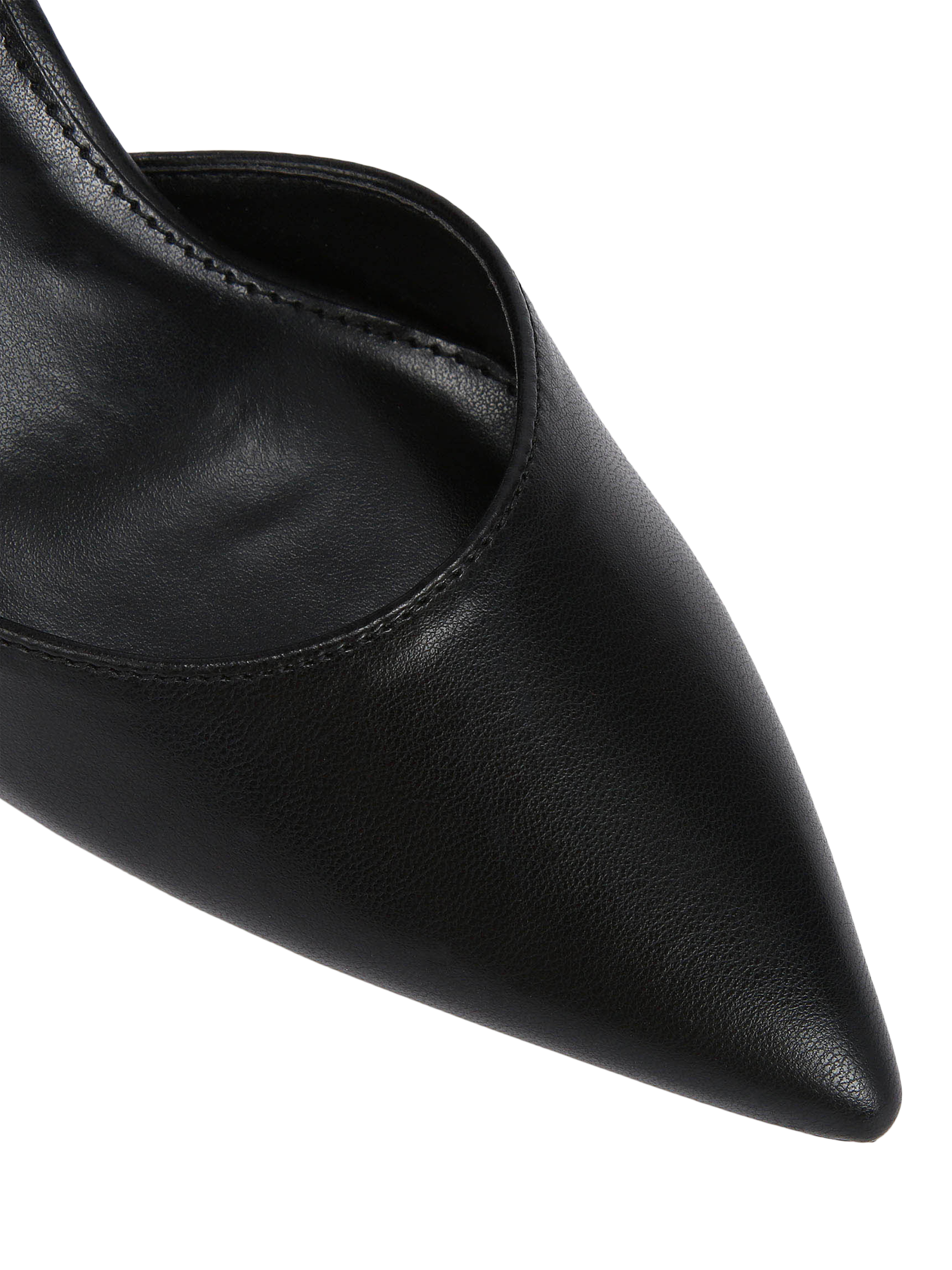 Product image 5 of 5, which shows Carvela Refined Court Shoes, Black, 3