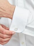 Simon Carter Swarovski Crystal Star Sterling Silver Square Cufflinks, Silver/Blue
