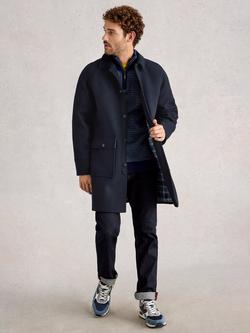 White Stuff Wool Blend Utility Jacket, Dark Navy, Dark Navy