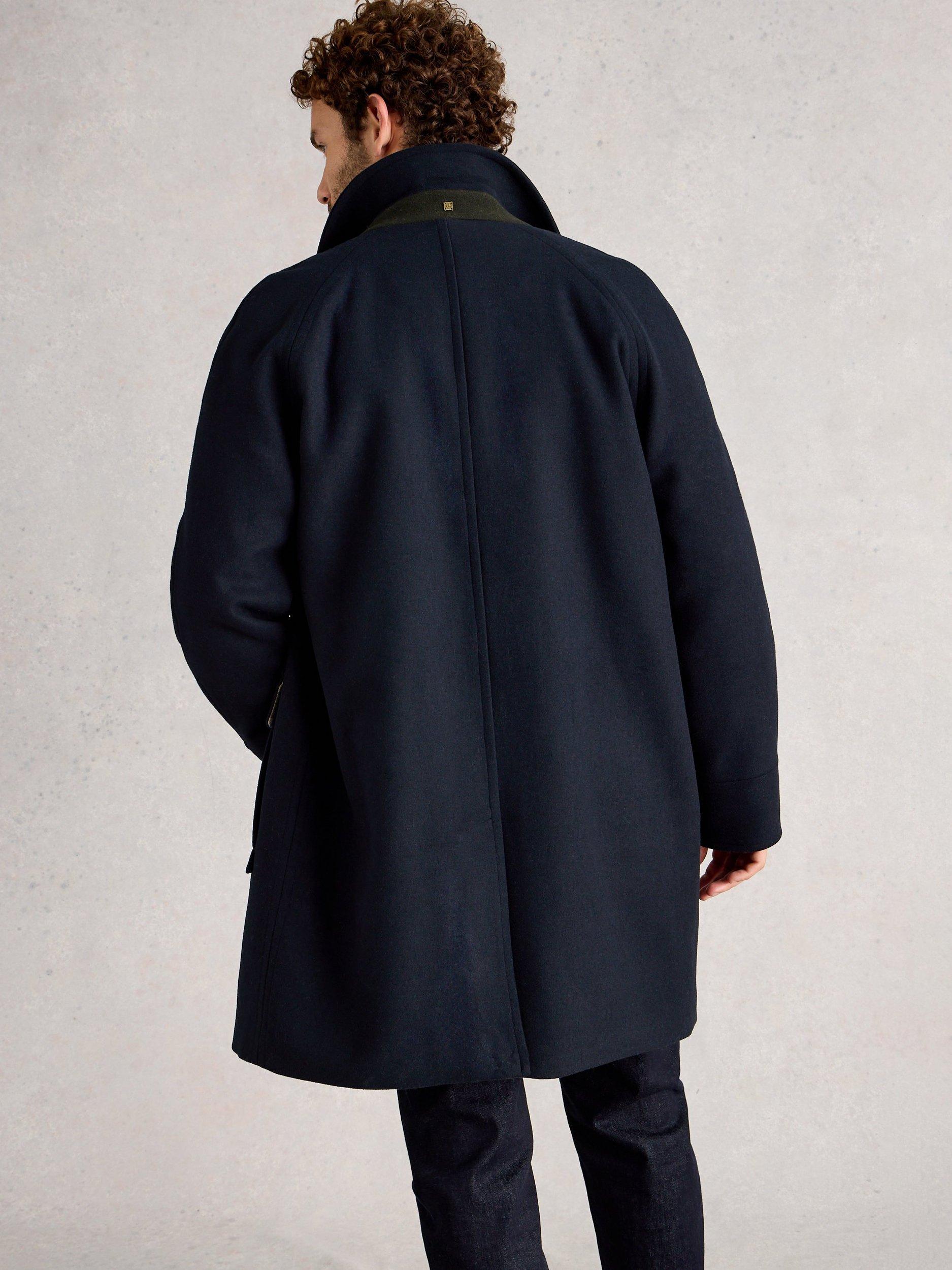 Product image 2 of 6, which shows White Stuff Wool Blend Utility Jacket, Dark Navy, M