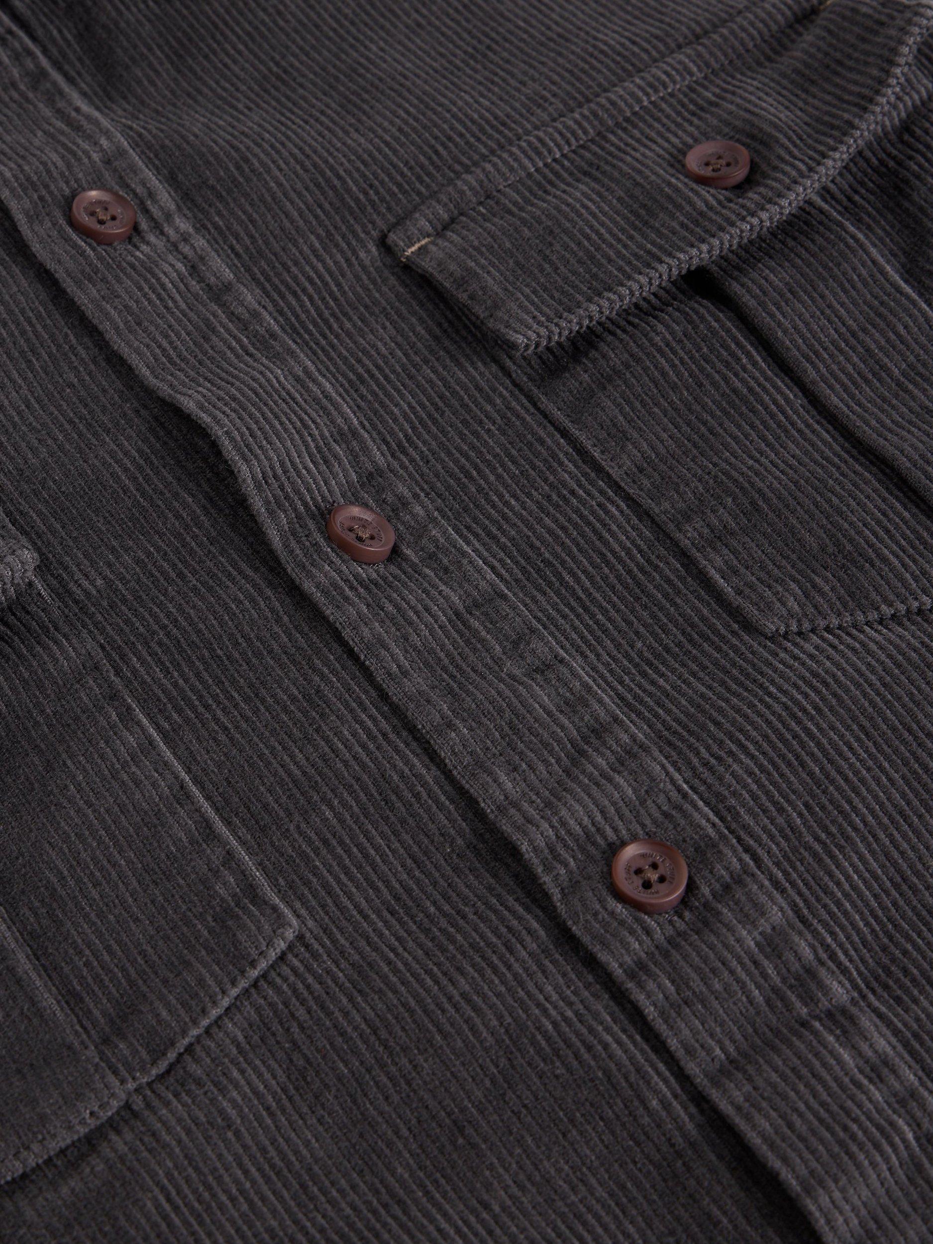 Product image 6 of 6, which shows White Stuff Griffin Cotton Shirt, Dk Grey, S