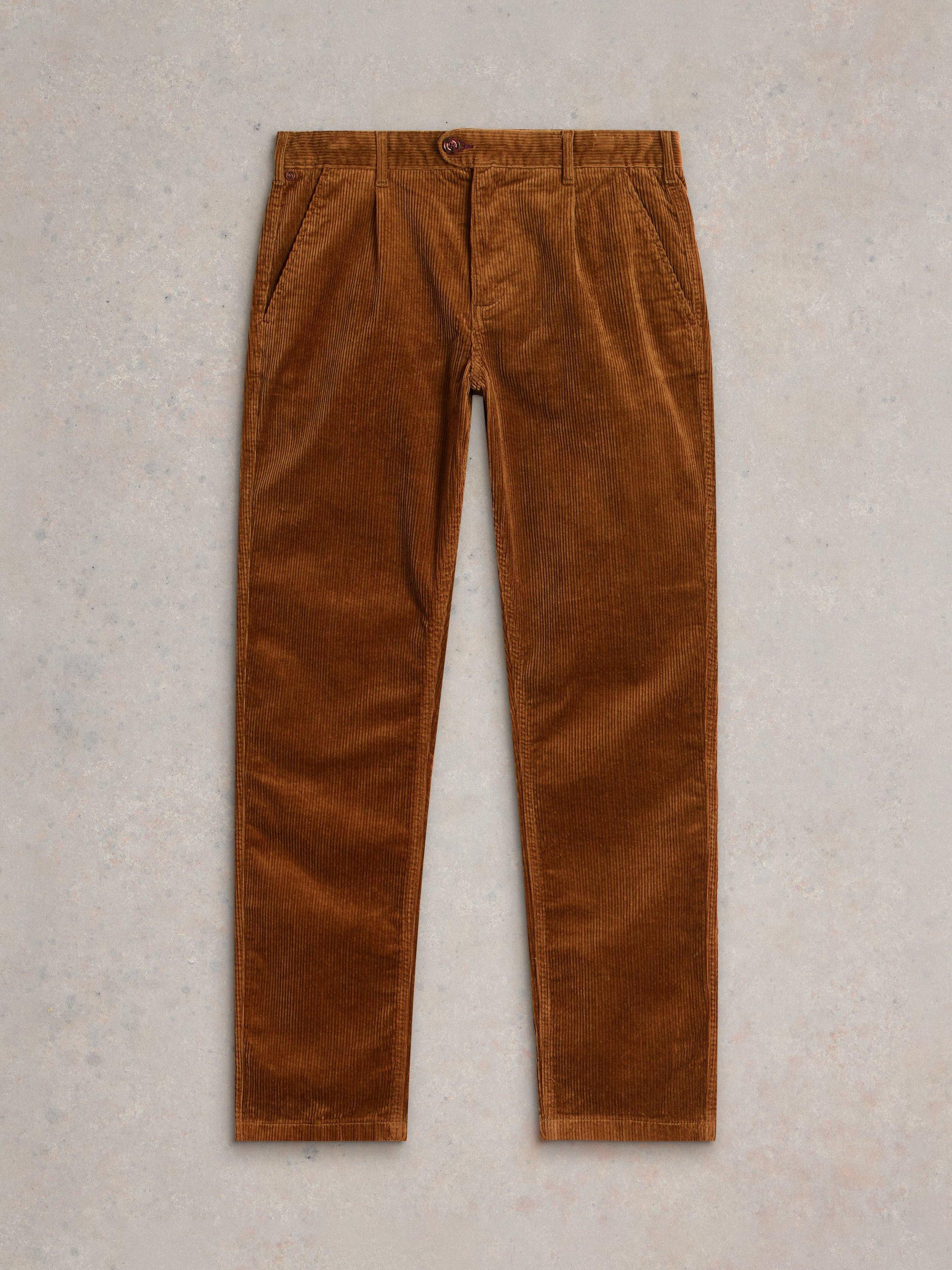 Product image 5 of 6, which shows White Stuff Kimber Corduroy Trousers, Brown, 32R