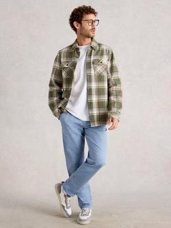 White Stuff Sutton Chino Trousers, Dusty Blue, Dusty Blue