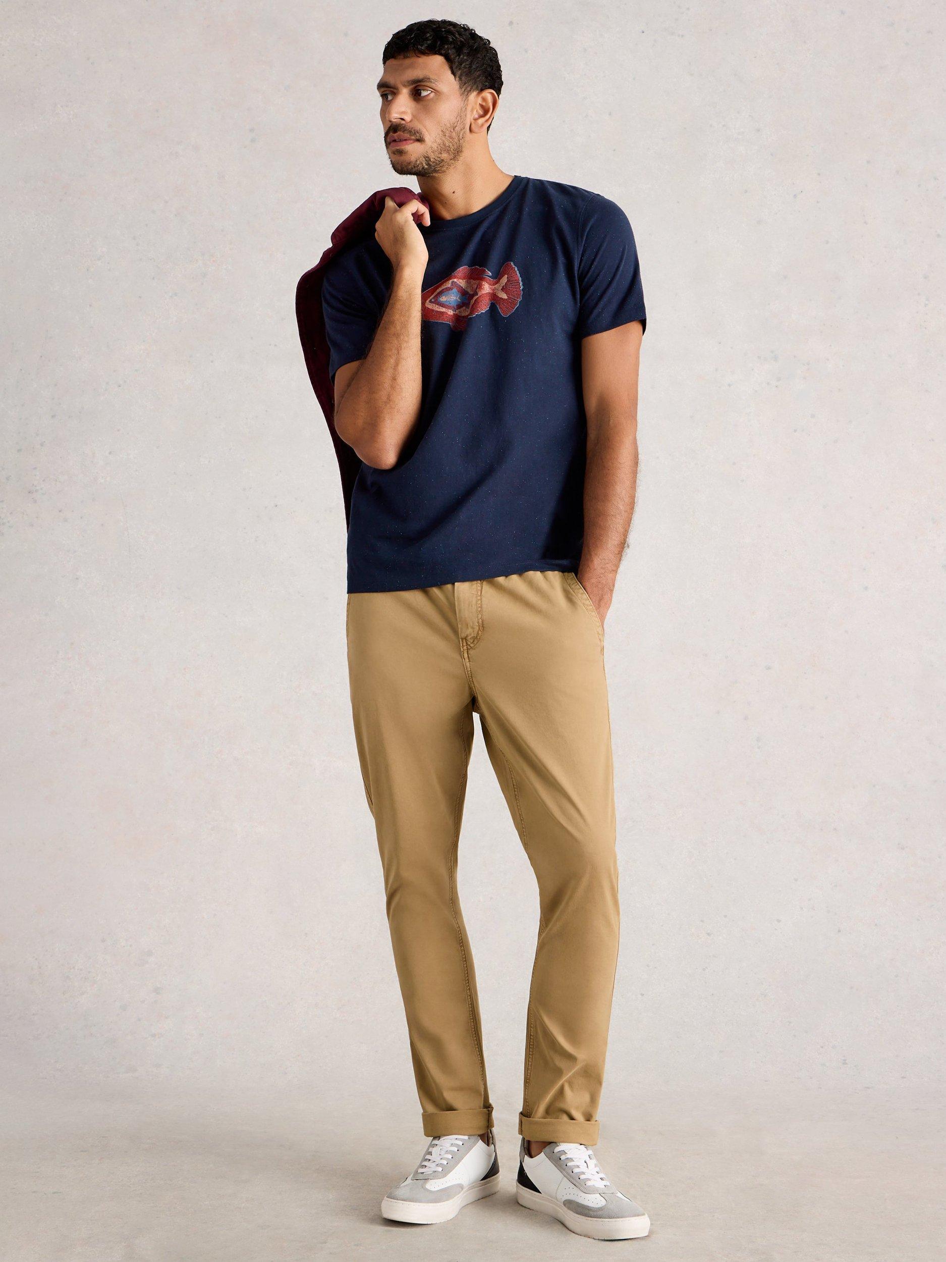 White Stuff Sutton Straight Fit Chinos, Mid Tan