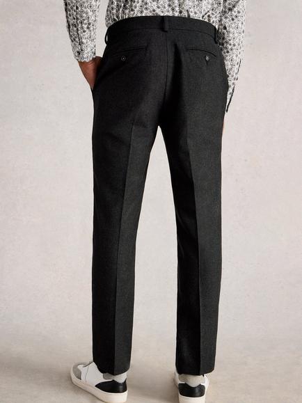 White Stuff Wool Blend Tailored Trousers - view 2, Charcoal Grey