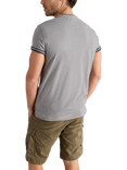 White Stuff Abersoch Graphic Stripe Print Cotton Blend T-Shirt