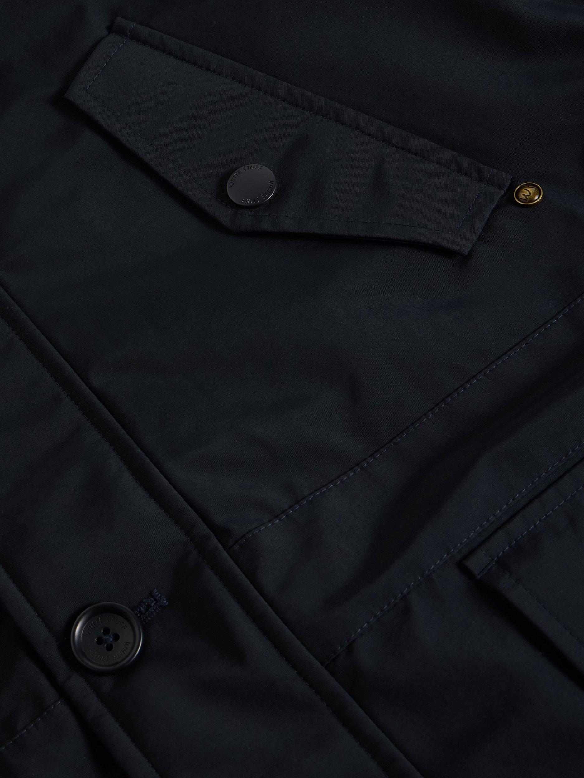 Product image 6 of 6, which shows White Stuff 2 in 1 Parka Overcoat, Dark Navy, S