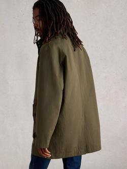 White Stuff Commuter Mac Raincoat - view 2, Khaki Green