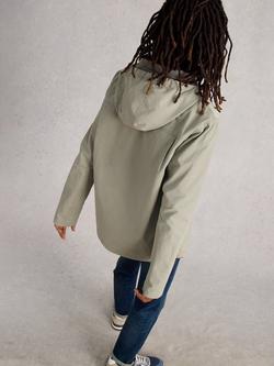 White Stuff Cotton Utility Jacket, Light Natural - view 2, Light Natural