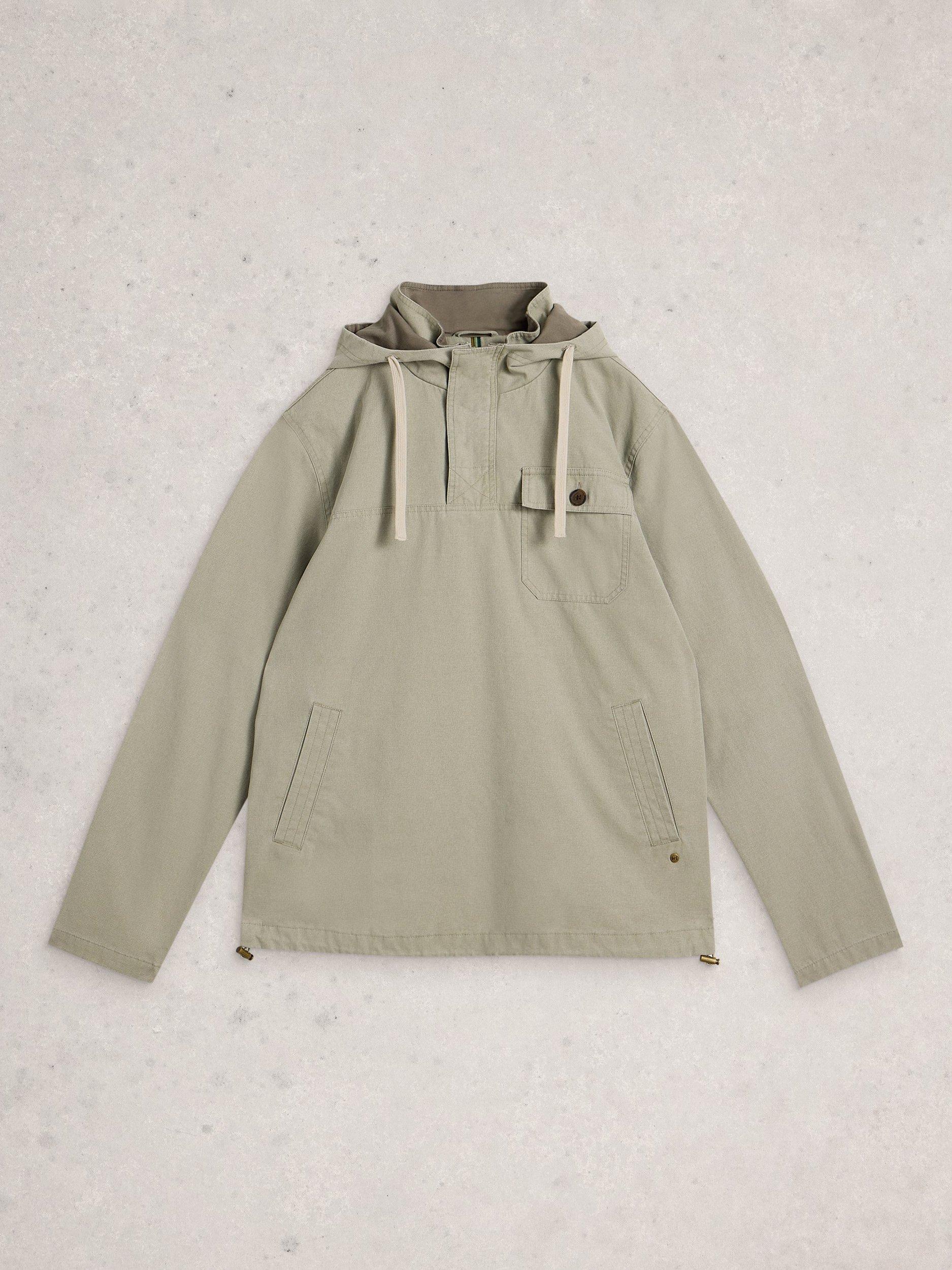 Product image 5 of 6, which shows White Stuff Cotton Utility Jacket, Light Natural, XXS