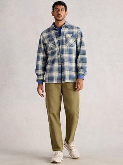 White Stuff Darwen Shirt, Blue/Multi, Blue/Multi