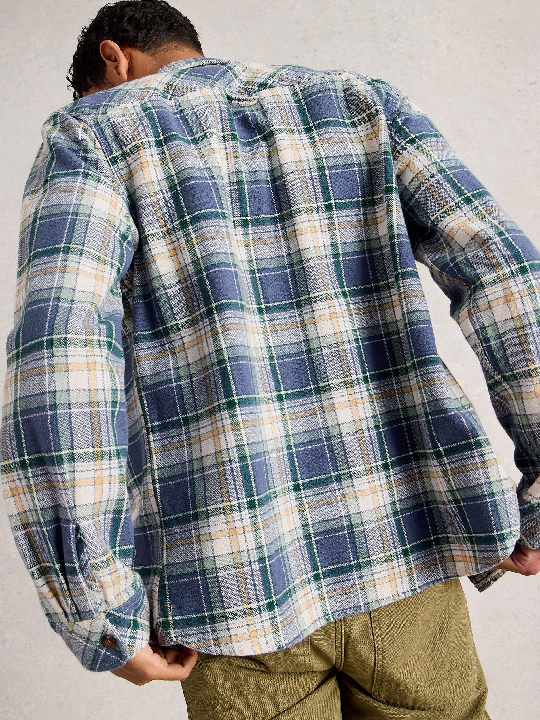 Product image 2 of 6, which shows White Stuff Darwen Shirt, Blue/Multi, XXS