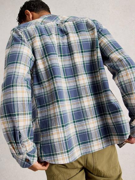 White Stuff Darwen Shirt, Blue/Multi - view 2, Blue/Multi
