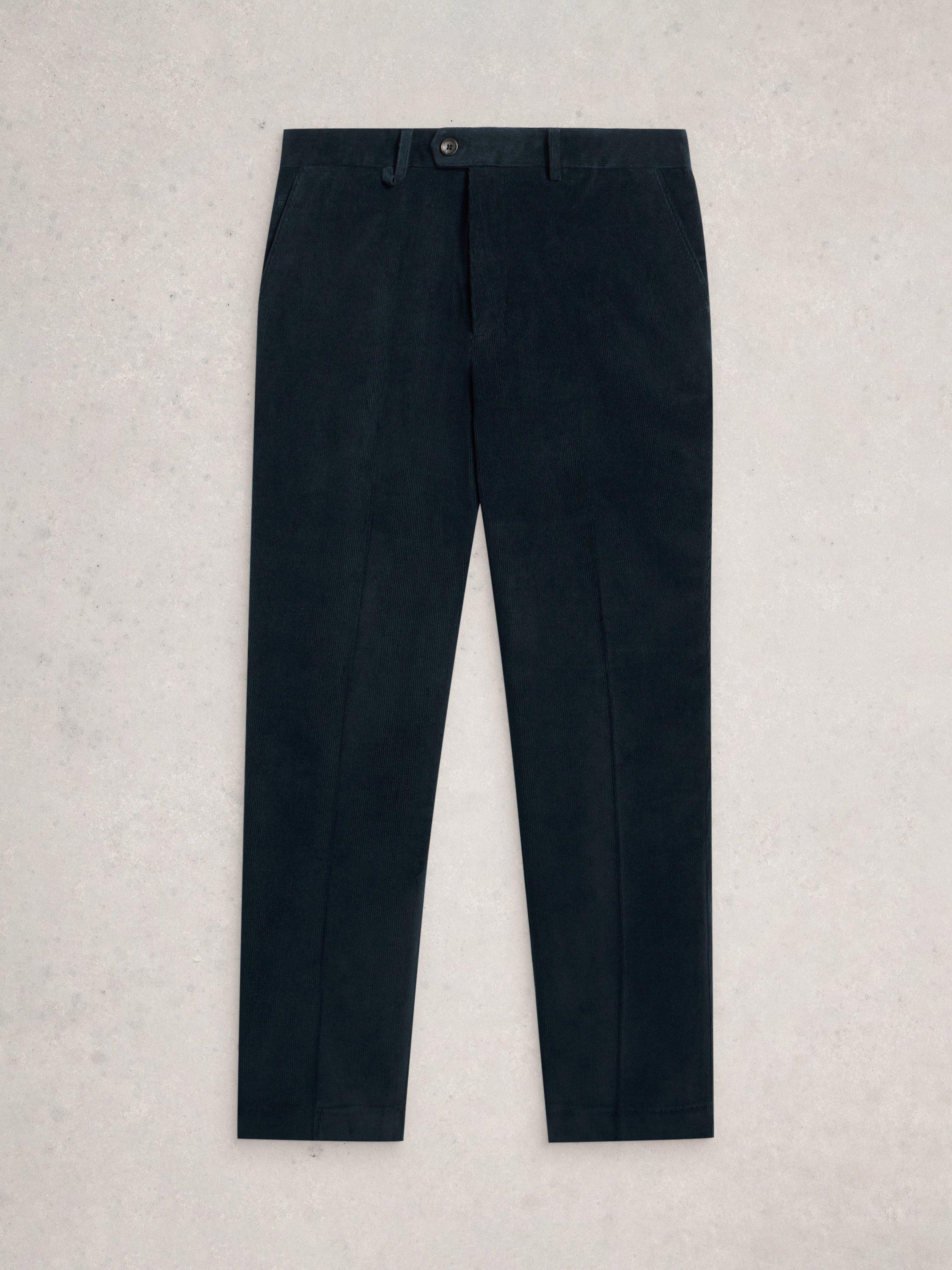 Product image 5 of 6, which shows White Stuff Cord Cotton Blend Trousers, Dark Navy, 30S