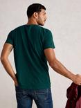 White Stuff Abersoch Cotton Regular Fit Bike Graphic T-Shirt, Green/Multi