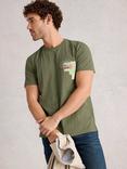 White Stuff Abersoch Fish Graphic Print Cotton T-Shirt
