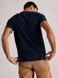 White Stuff Abersoch Fish Graphic Print Cotton Blend T-Shirt