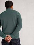 White Stuff Attadale Half Zip Cotton Jumper