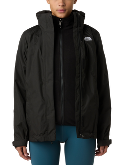 The North Face Evolve II Triclimate® 3-in-1 Waterproof Jacket, Black, Black
