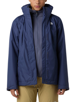 The North Face Evolve II Triclimate® 3-in-1 Waterproof Jacket, Blue/Twilight Gal, Blue/Twilight Gal