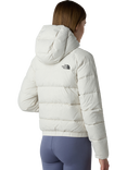 The North Face Women's Hyalite Down Hooded Jacket, White Dune