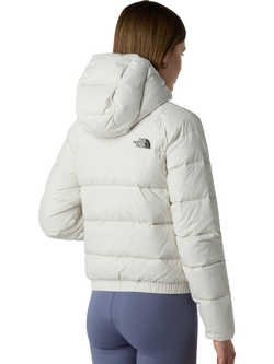 The North Face Women's Hyalite Down Hooded Jacket, White Dune - view 2, White Dune