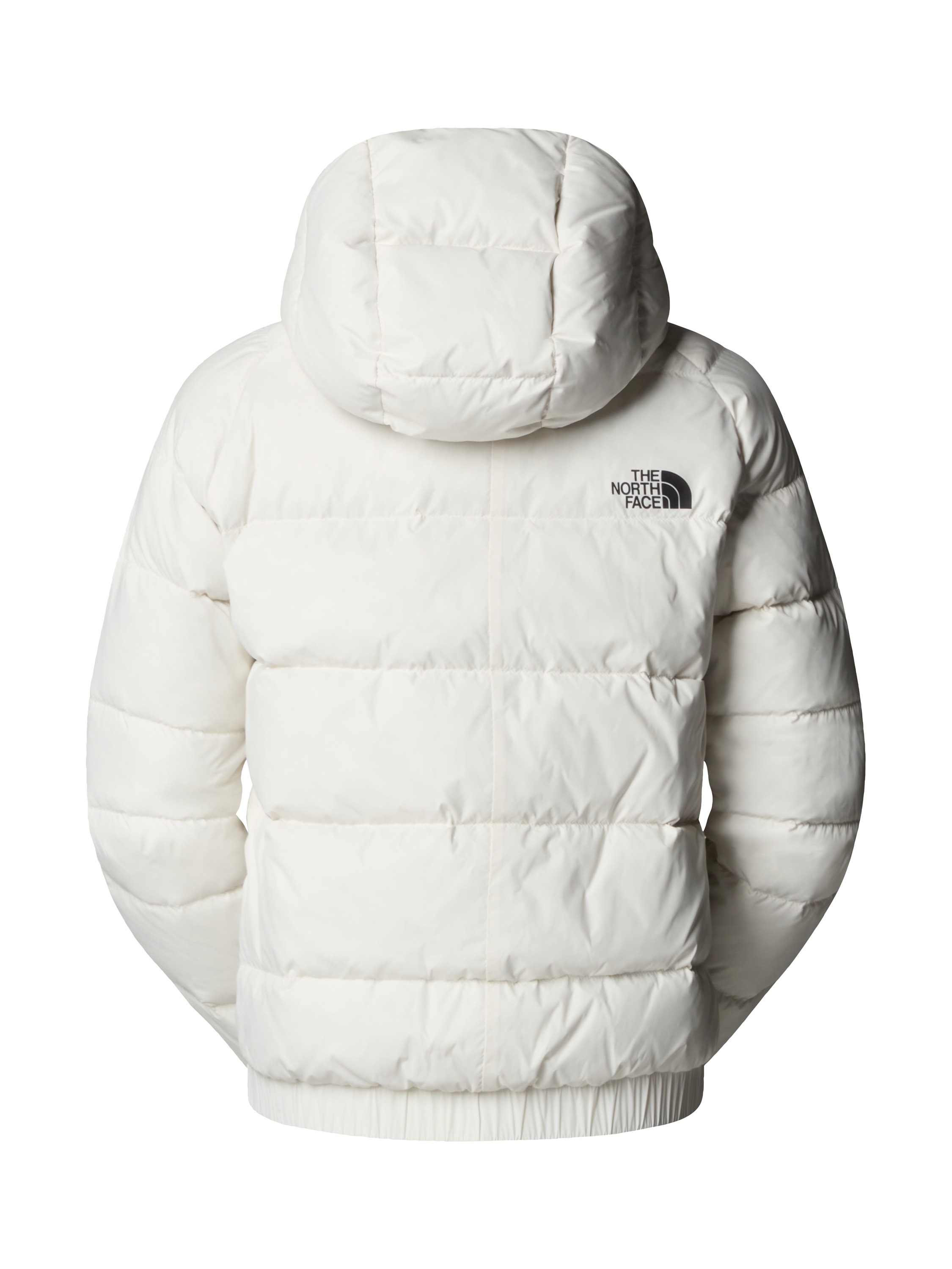 Product image 5 of 6, which shows The North Face Women's Hyalite Down Hooded Jacket, White Dune, XL