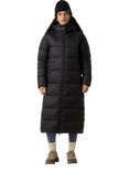 The North Face Women's Hydrenalite City Long Down Hooded Parka, Black