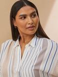 Live Unlimited Curve Multi Stripe Shirt, White/Multi