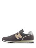 New Balance 373V2 Leather Blend Lace Up Trainers, Grey/Multi