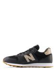 New Balance 500 Lace Up Trainers, Beige/Multi
