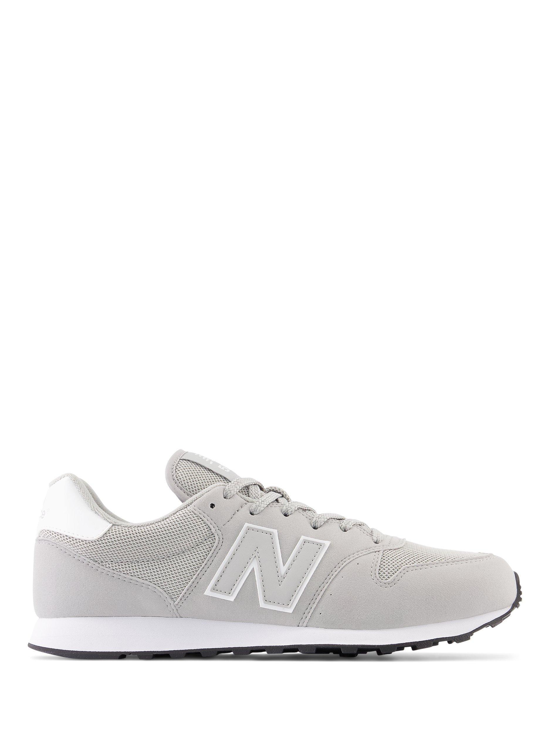 New Balance 500 Trainers, Light Grey
