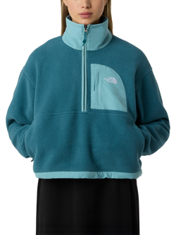The North Face Yumiori Colour Block 1/2 Zip Fleece, Space/Blue Eclipse, Space/Blue Eclipse