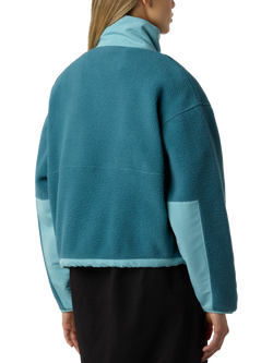 The North Face Yumiori Colour Block 1/2 Zip Fleece, Space/Blue Eclipse - view 2, Space/Blue Eclipse