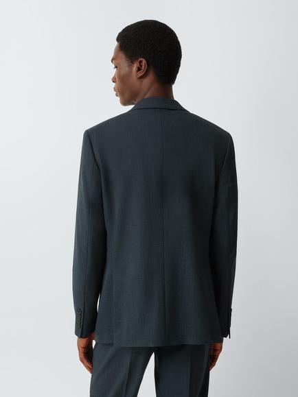 John Lewis Washable Regular Fit Notch Lapel Suit Jacket, Charcoal - view 2, Charcoal