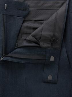 John Lewis Washable Wool Blend Regular Fit Suit Trousers, Charcoal - view 2, Charcoal