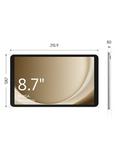 Samsung Galaxy Tab A9 Tablet, Android, Wi-Fi, 8.7", Silver