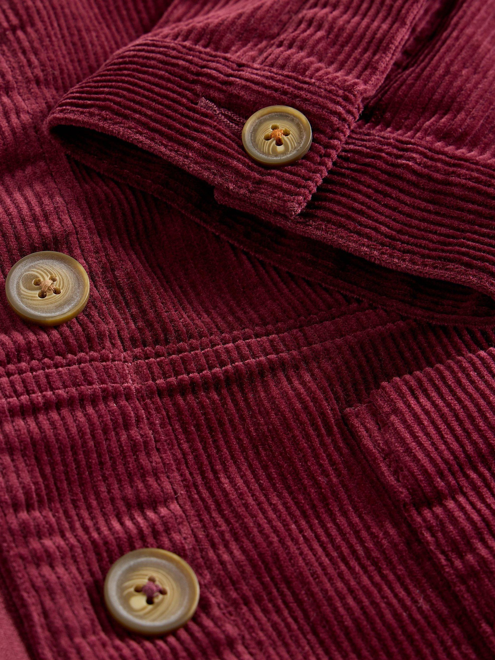 Product image 6 of 6, which shows White Stuff Carrie Corduroy Jacket, Dark Plum, 6