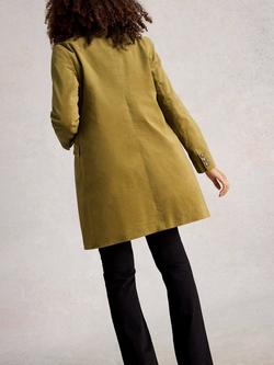 White Stuff Karla Coat - view 2, Khaki Green