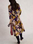 White Stuff Rua Jersey A-Line Midi Shirt Dress