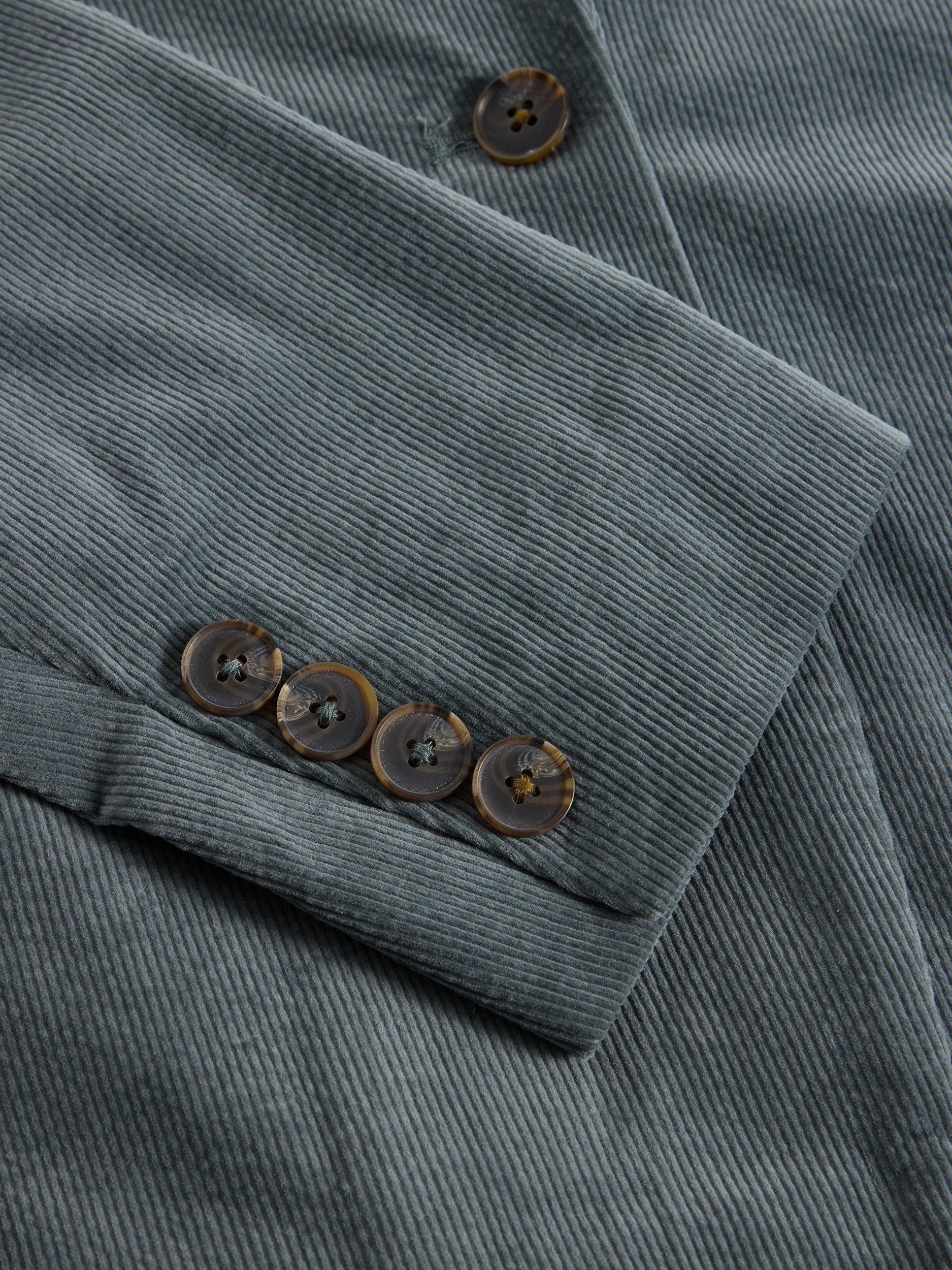 Product image 6 of 7, which shows White Stuff Evelyn Corduroy Blazer, Dark Green, 12