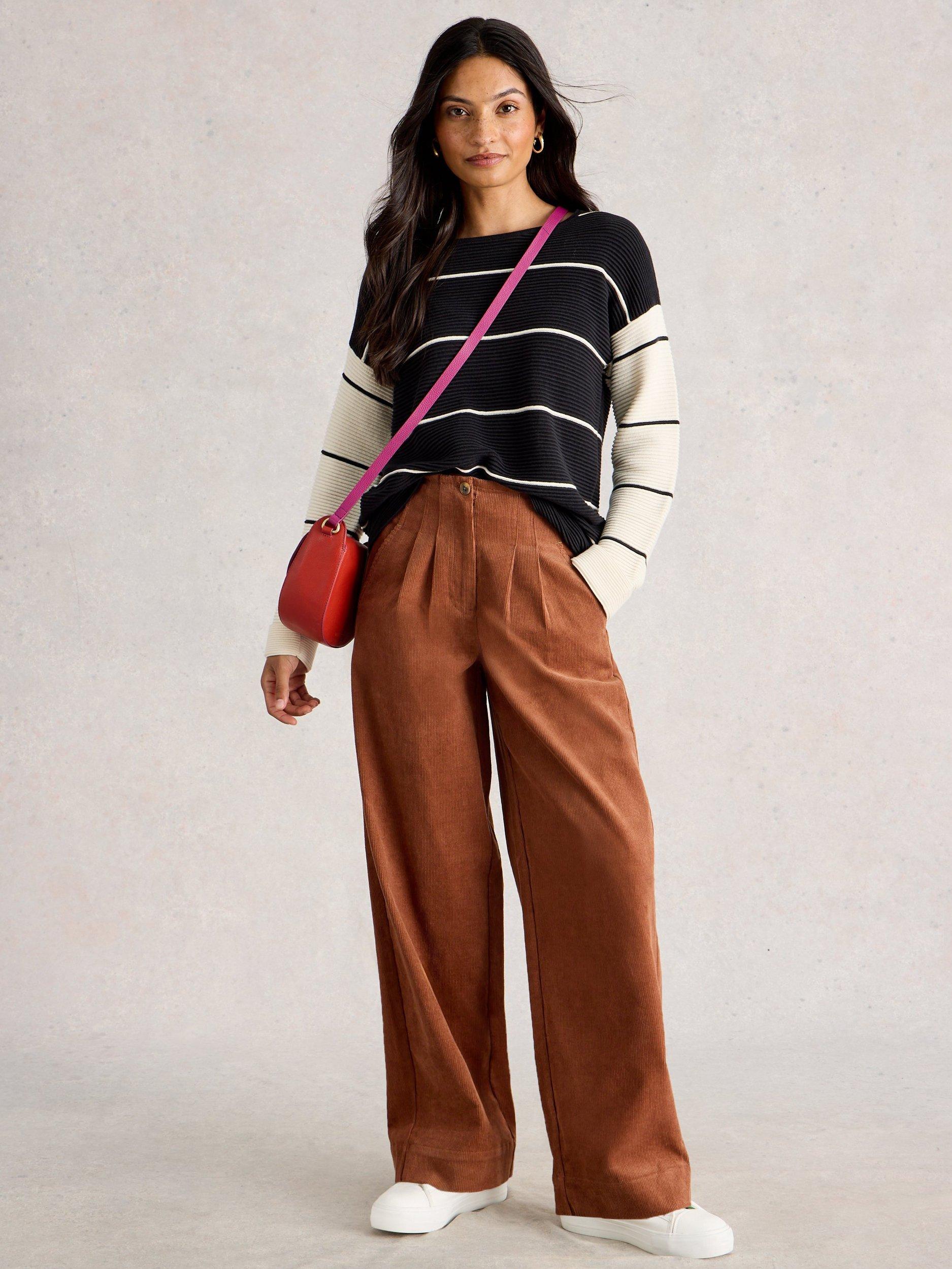 Product image 1 of 6, which shows White Stuff Jana Jumper, Black/Multi, 10