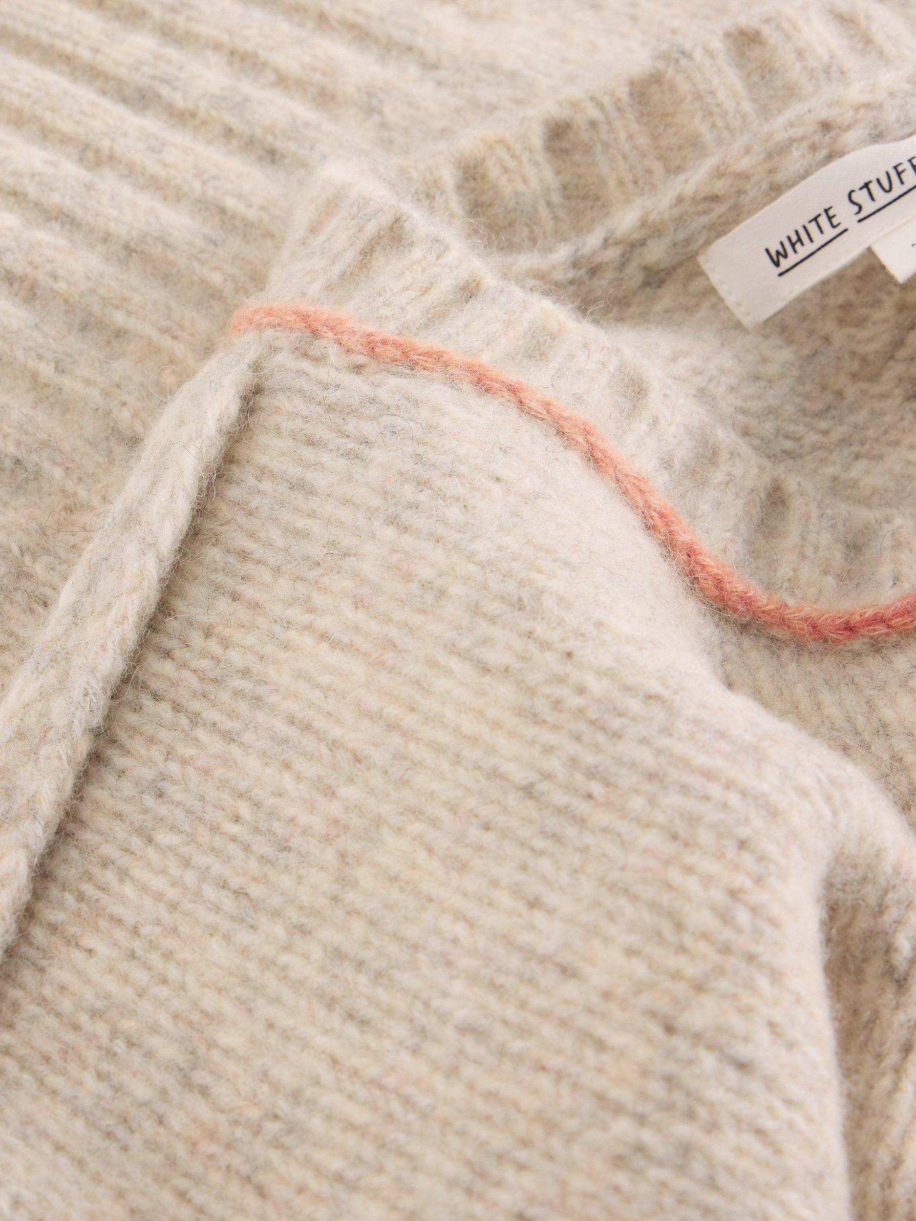 Product image 6 of 6, which shows White Stuff Justine Jumper, Natural, 18